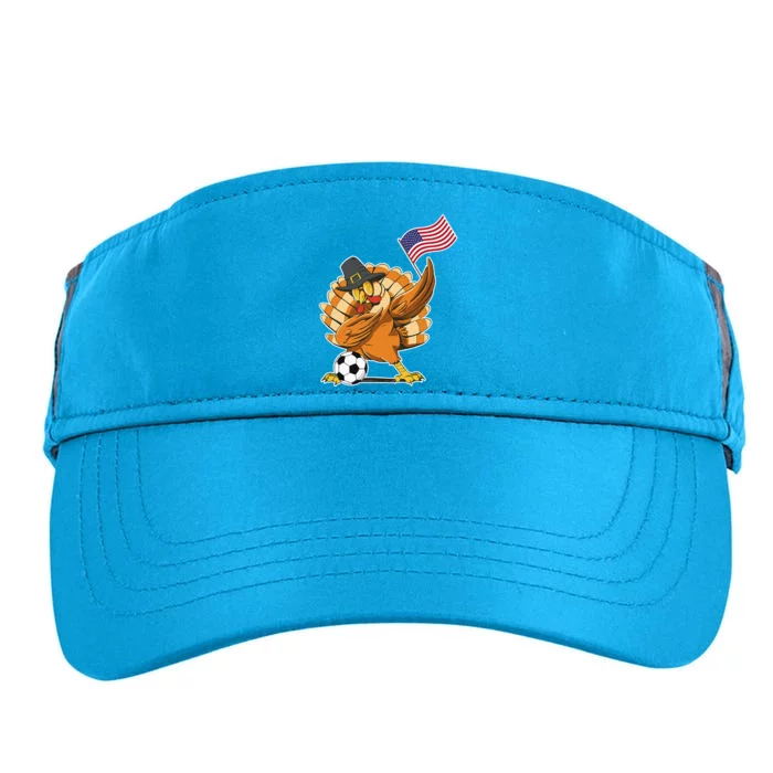 Thanksgiving Soccer  Dabing Turkey USA Soccer Ball Adult Drive Performance Visor