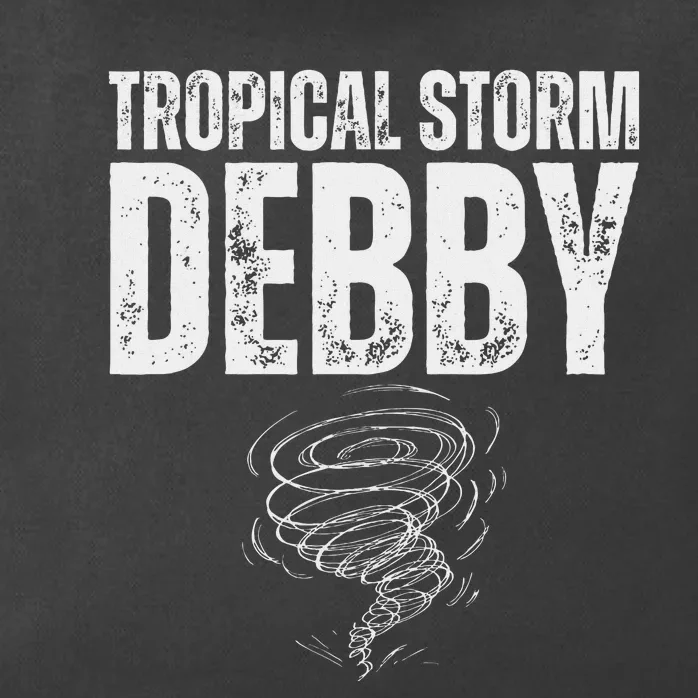 Tropical Storm Debby North Carolina Zip Tote Bag