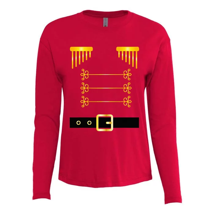 Toy Soldier Diy Nutcracker Christmas Costume Womens Cotton Relaxed Long Sleeve T-Shirt