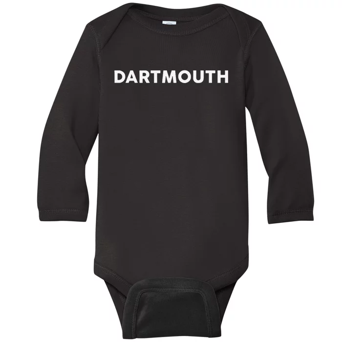 That Says Dartmouth Simple City Baby Long Sleeve Bodysuit