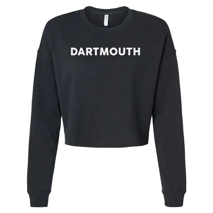 That Says Dartmouth Simple City Cropped Pullover Crew