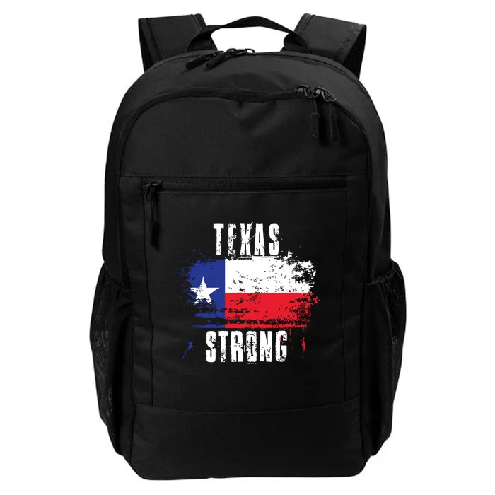 Texas Strong Distressed Flag Texan Pride Daily Commute Backpack