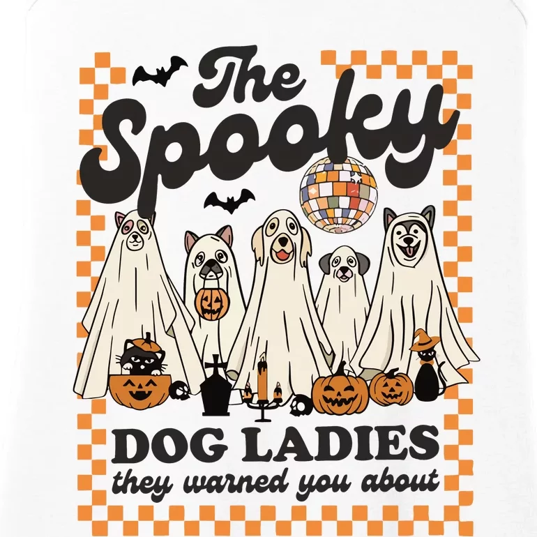 The Spooky Dog Lady Spooky Dog Mom Childless Dog Lady For Kamala Harris Ladies Essential Tank