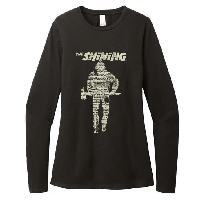 The Shining Dull  Light Vintage Womens CVC Long Sleeve Shirt