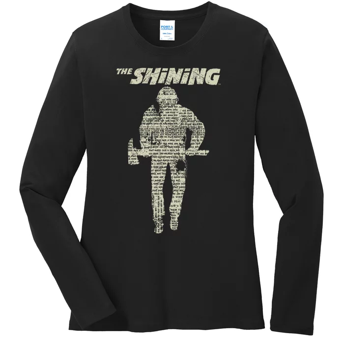 The Shining Dull  Light Vintage Ladies Long Sleeve Shirt