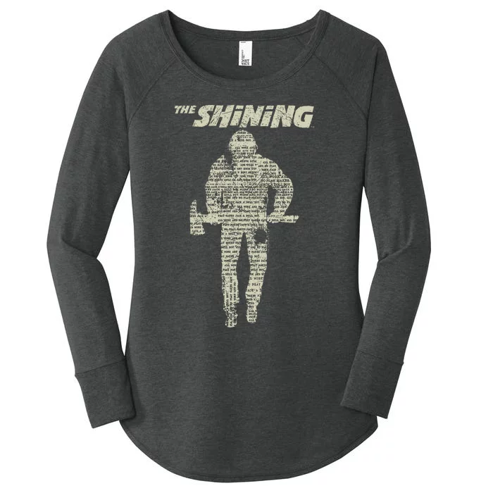 The Shining Dull Boy Light Women's Perfect Tri Tunic Long Sleeve Shirt