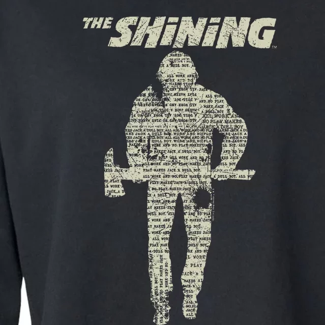 The Shining Dull Boy Light Cropped Pullover Crew