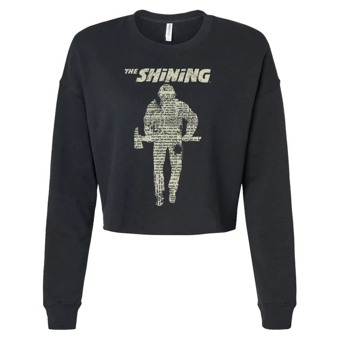 The Shining Dull Boy Light Cropped Pullover Crew