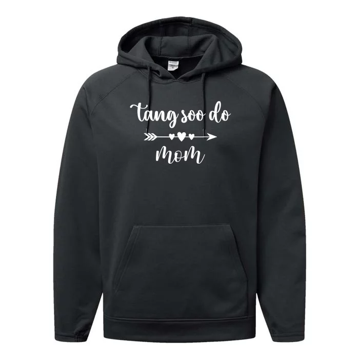 Tang Soo Do Mom Wo Korean Tang Soo Do Martial Arts Lover Performance Fleece Hoodie