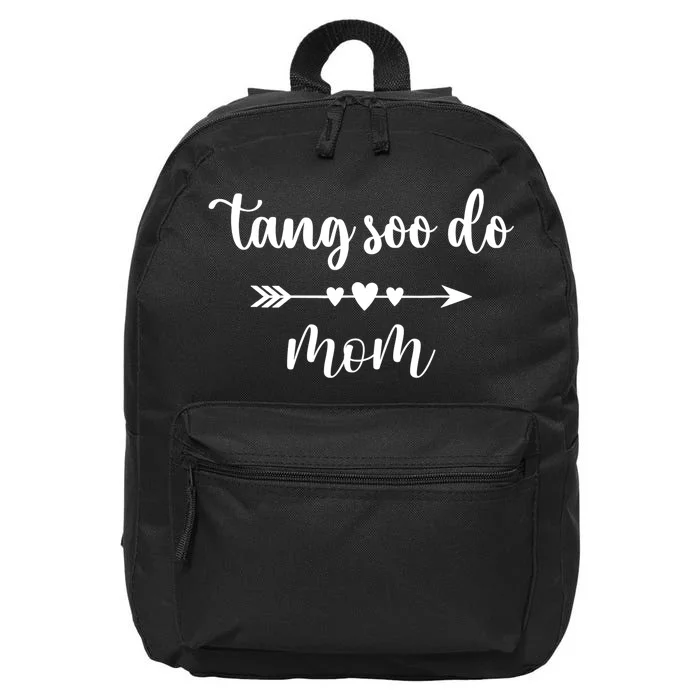 Tang Soo Do Mom Wo Korean Tang Soo Do Martial Arts Lover 16 in Basic Backpack