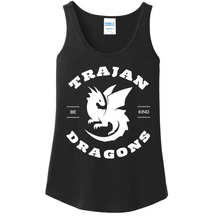 Trajan School Dragons Ladies Essential Tank