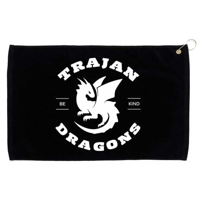 Trajan School Dragons Grommeted Golf Towel