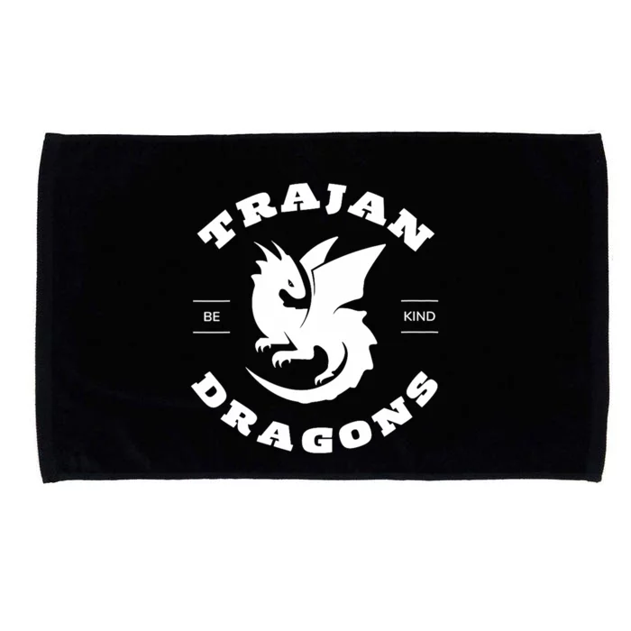 Trajan School Dragons Microfiber Hand Towel