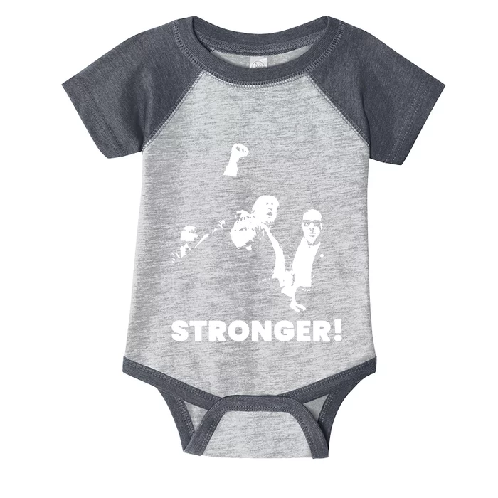 Trump Shot Donald Trump Stronger Infant Baby Jersey Bodysuit