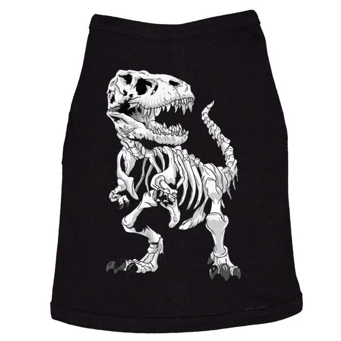 TRex Skeleton Dino Bones Paleontologist Fossil Dinosaur Doggie Tank