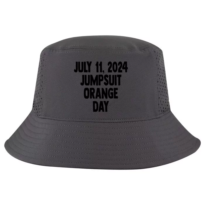 Trump Sentencing Day July 11 2024 Orange Jumpsuit Day Court Cool Comfort Performance Bucket Hat