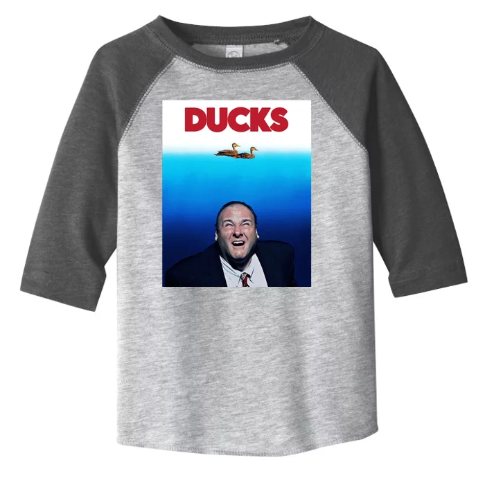 Tony Soprano Ducks Cinesthetic Toddler Fine Jersey T-Shirt