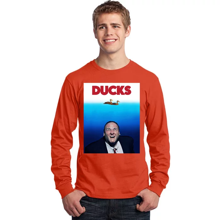 Tony Soprano Ducks Cinesthetic Tall Long Sleeve T-Shirt