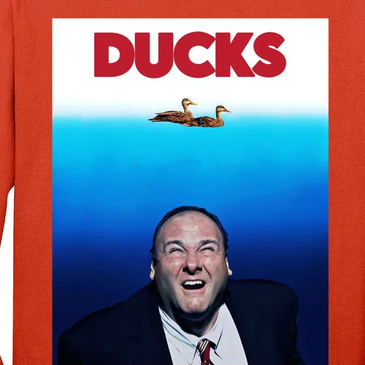 Tony Soprano Ducks Cinesthetic Tall Long Sleeve T-Shirt