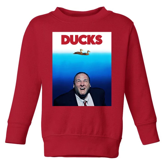 Tony Soprano Ducks Cinesthetic Toddler Sweatshirt