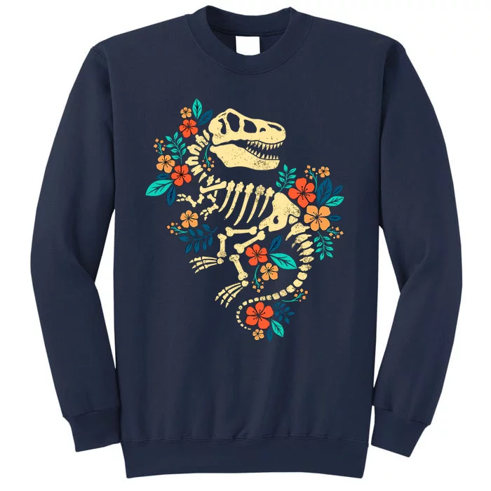 Trex Skeleton Dino Bones Paleontologist Fossil Dinosaur Sweatshirt