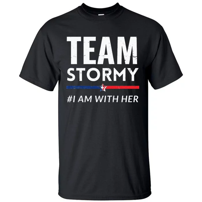 team stormystormy danielsi am with herteam stormy Tall T-Shirt