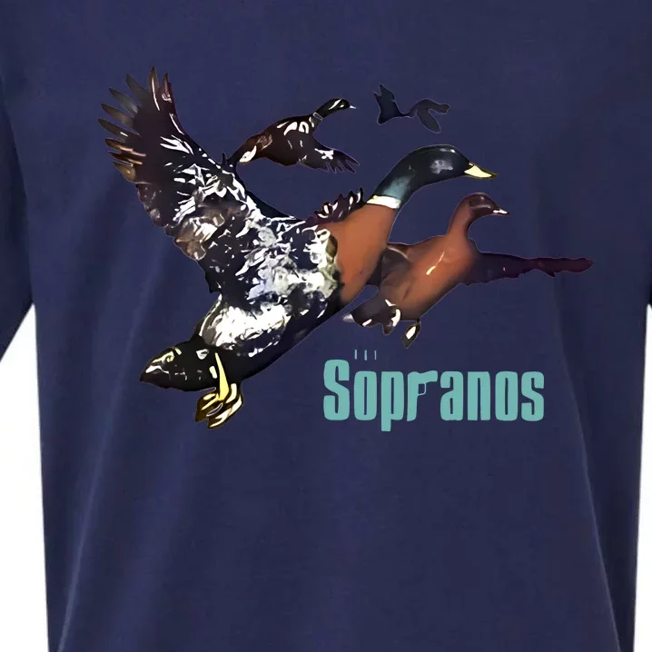 The Sopranos Ducks Dr Melfi Do You Feel Depressed Sueded Cloud Jersey T-Shirt