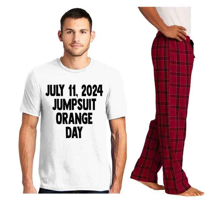 Trump Sentencing Day July 11 2024 Orange Jumpsuit Day Court Pajama Set