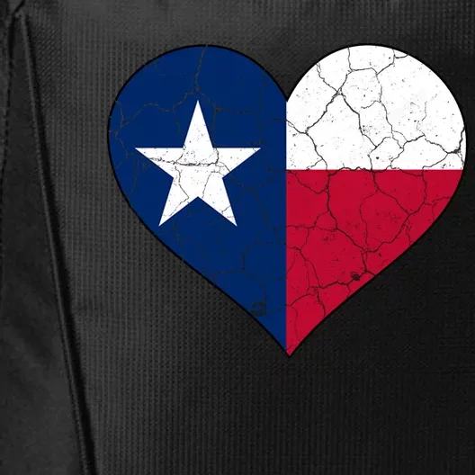 Texas Strong Distressed Heart City Backpack