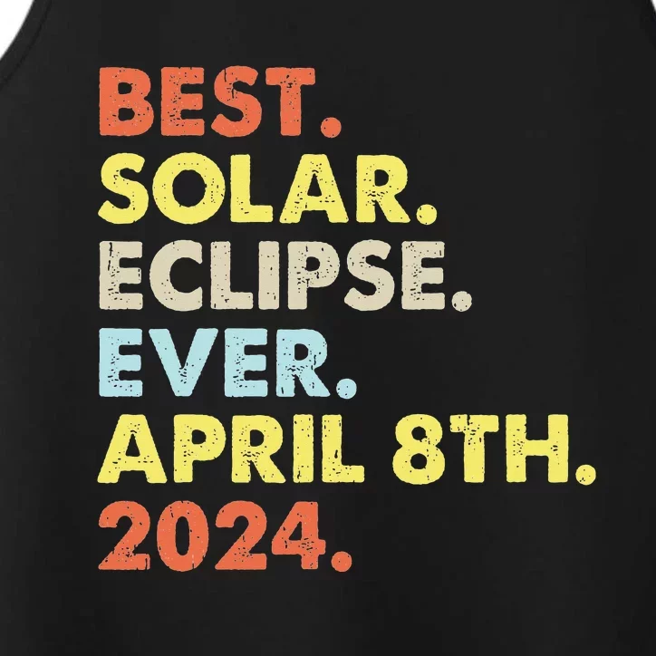 Total Solar Eclipse April 8 2024 Totality Astronomy Lover Performance Tank