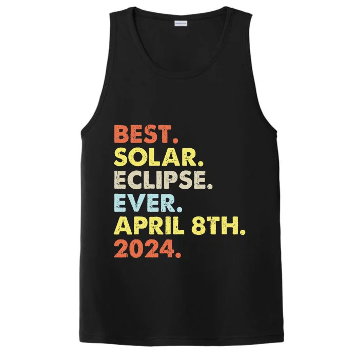 Total Solar Eclipse April 8 2024 Totality Astronomy Lover Performance Tank