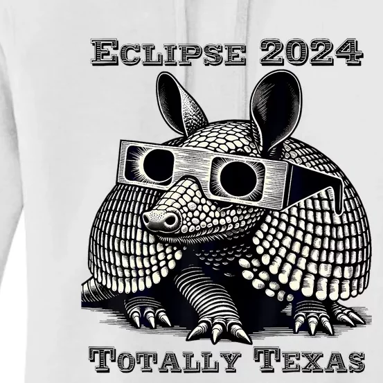 Total Solar Eclipse 2024 Totally Texas Women's Pullover Hoodie