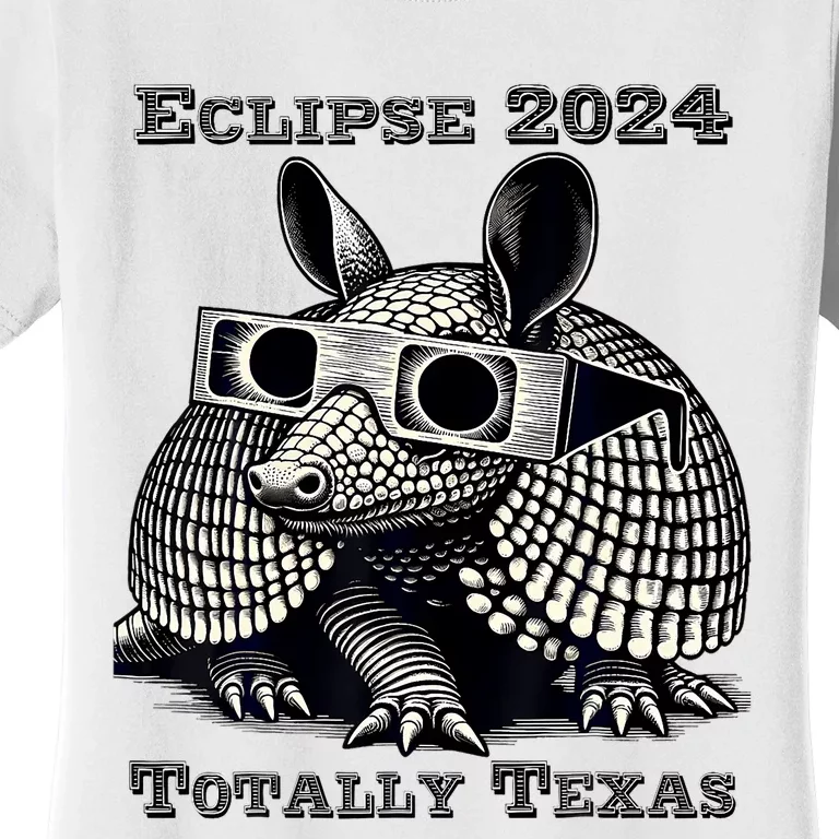 Total Solar Eclipse 2024 Totally Texas Women's T-Shirt