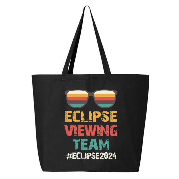 Total Solar Eclipse Viewing Team 2024 Vintage Sunglasses 25L Jumbo Tote