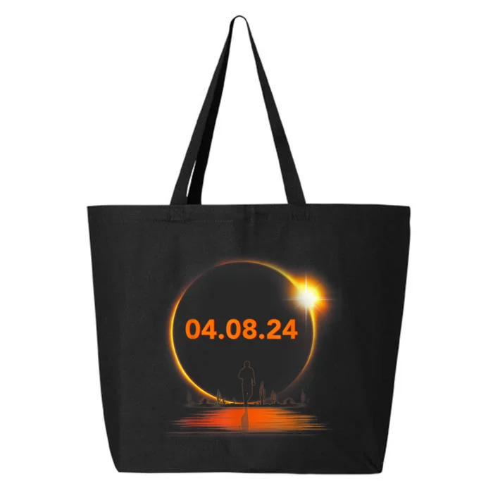 Total Solar Eclipse 2024 USA April 8 2024 25L Jumbo Tote