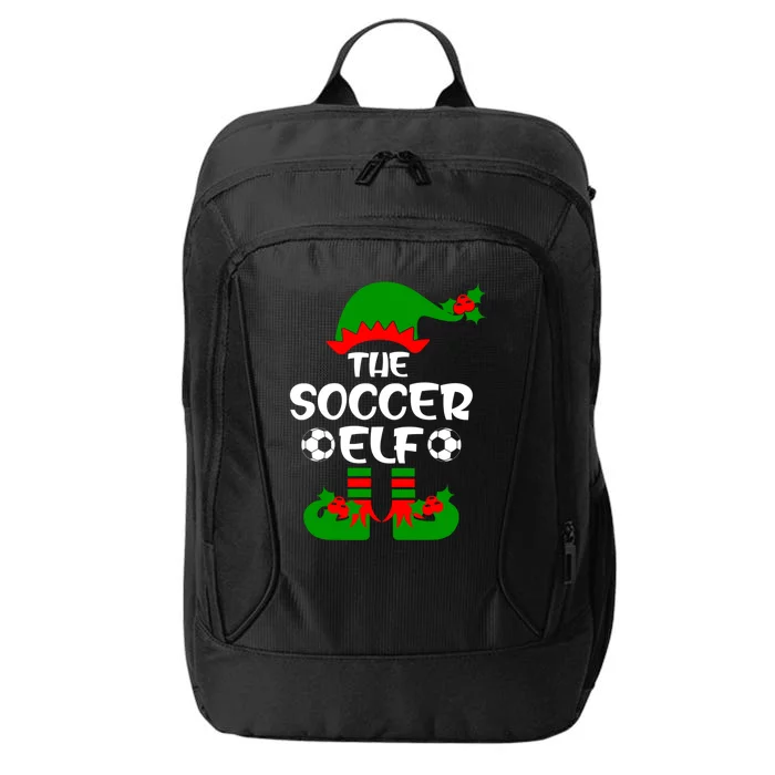 The Soccer Elf Christmas Squad Xmas Soccer Team Player Great Gift City Backpack