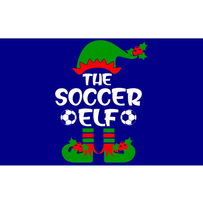 The Soccer Elf Christmas Squad Xmas Soccer Team Player Great Gift Bumper Sticker