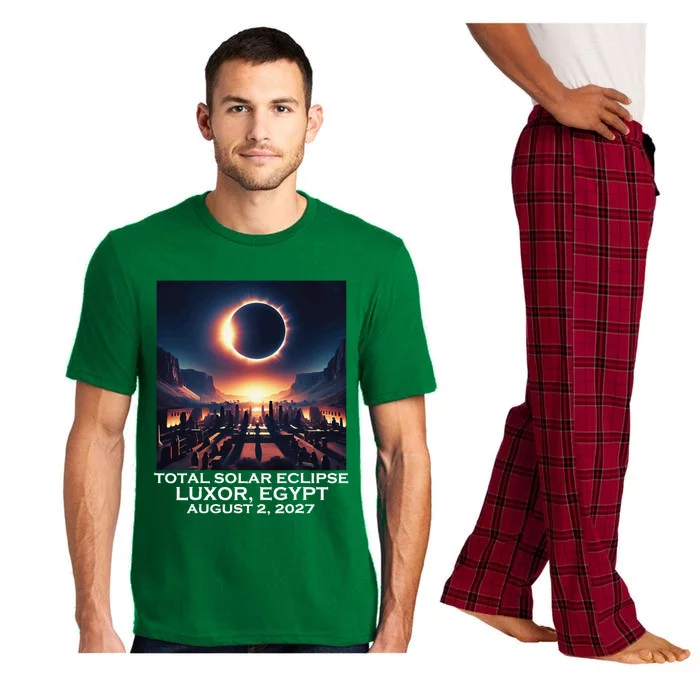 Total Solar Eclipse Luxor Egypt 2027 Ancient Pharaohs Pajama Set