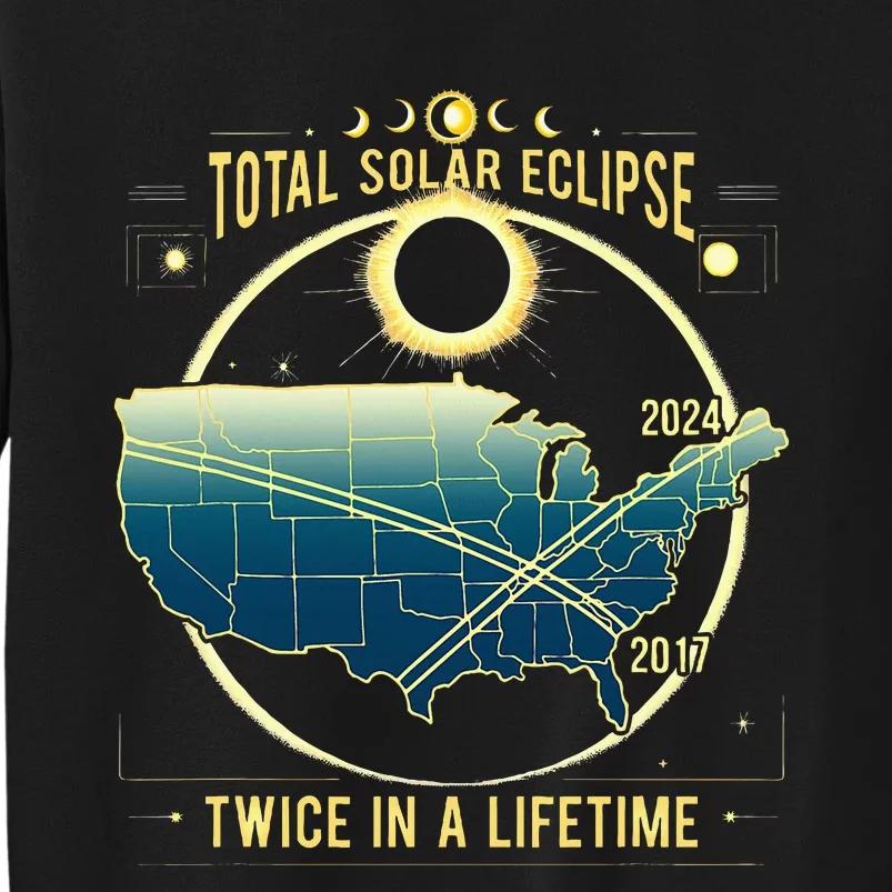 Total Solar Eclipse Twice In A Lifetime 2024 Sweatshirt