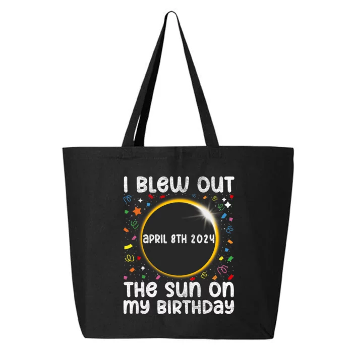 Total Solar Eclipse Birthday April 2024 Funny Quote Totality 25L Jumbo Tote