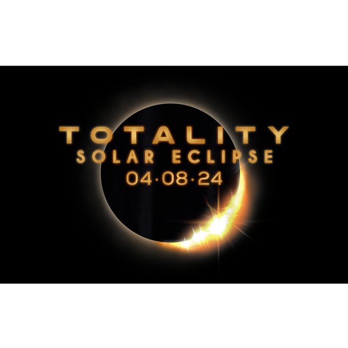 Total Solar Eclipse 04.08.2024 Totality Bumper Sticker