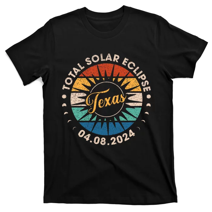 Total Solar Eclipse Texas Eclipse Vintage T-Shirt