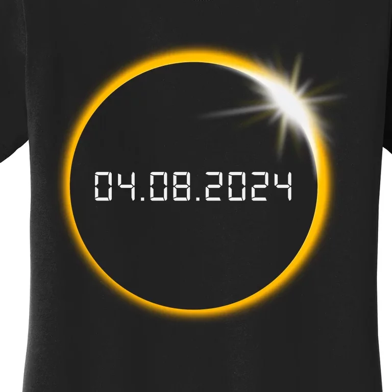 Total Solar Eclipse 2024 Women's T-Shirt