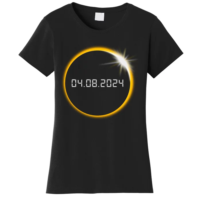 Total Solar Eclipse 2024 Women's T-Shirt