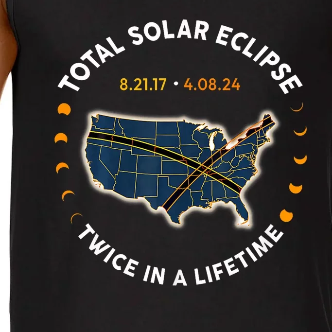 Total Solar Eclipse 2024 Twice In A Lifetime 2017 Totality Comfort Colors® Tank Top