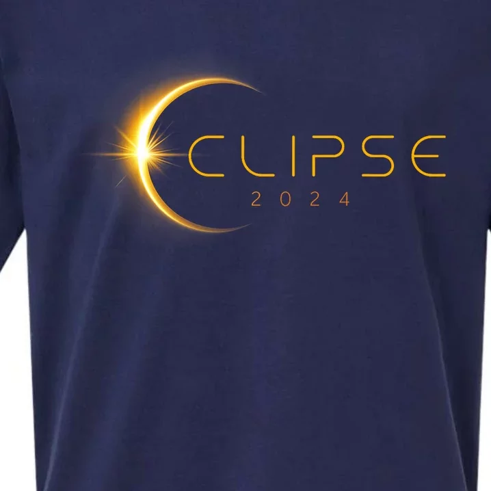 Total Solar Eclipse America Totality April 8 2024 Astronomy Sueded Cloud Jersey T-Shirt