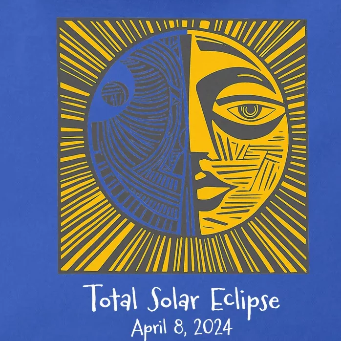 Total Solar Eclipse April 8 2024 Zip Tote Bag