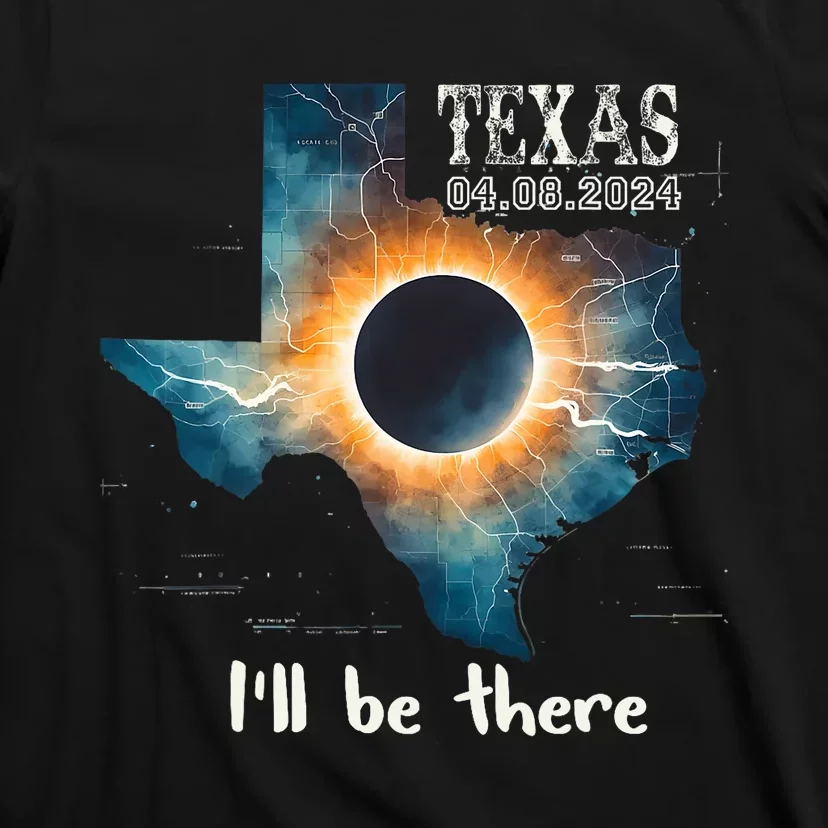 Total Solar Eclipse 2024 Texas T-Shirt