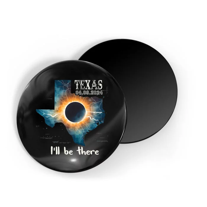 Total Solar Eclipse 2024 Texas Magnet