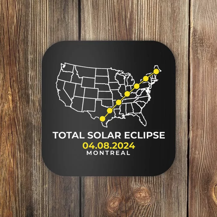 Totality Solar Eclipse Montreal Coaster